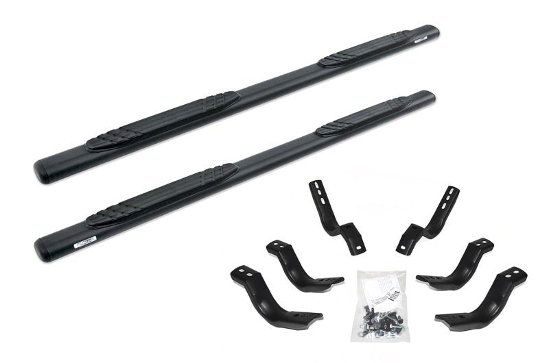Go Rhino - Go Rhino 4in OE Xtreme SideSteps - Textured Black - 87in - Demon Performance