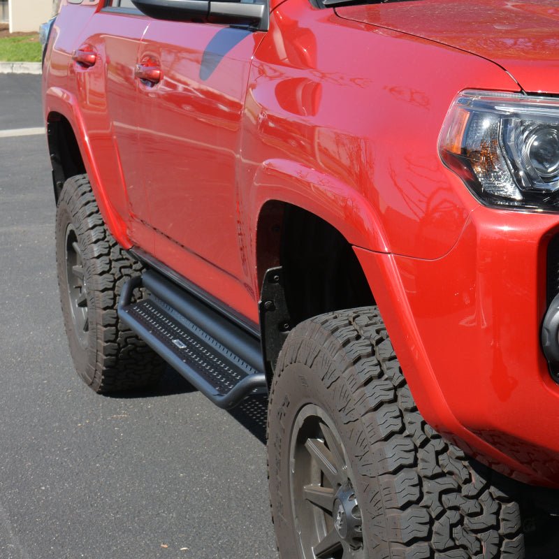 Go Rhino - Go Rhino Dominator Extreme D1 Side Steps - Tex Blk - 80in - Demon Performance