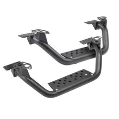 Go Rhino - Go Rhino Dominator Extreme D6 SideSteps - Tex Blk - 4in Drop Down Steps (Pair) - Demon Performance