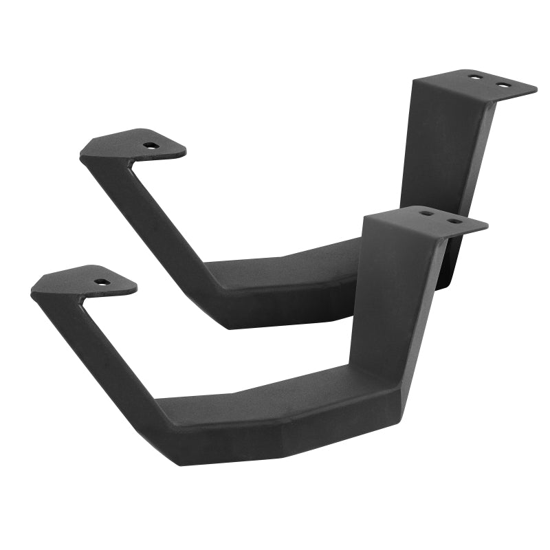 Go Rhino - Go Rhino RB10 Running Boards - Tex Black - 4in Drop Down Steps (Pair) - Demon Performance