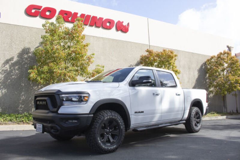 Go Rhino - Go Rhino V - Series V3 Side Step - Universal 80in. (Fits 4DR) - Tex. Blk - Demon Performance