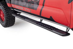 Go Rhino - Go Rhino V - Series V3 Side Step - Universal 87in. (Fits 4DR) - Tex. Blk - Demon Performance