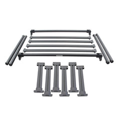 Go Rhino - Go Rhino XRS Overland Xtreme Rack for Full Size Trucks (Box 1 - Req. 5952000T - 02) - Tex. Blk - Demon Performance
