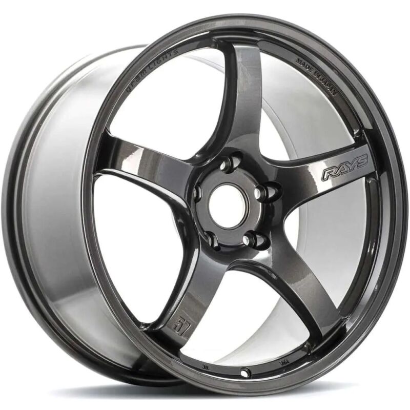 Gram Lights - Gram Lights 57CR 17x9 +38 5x100 HS Gunmetallic Wheel (Min Order Of 20) - Demon Performance