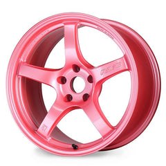 Gram Lights - Gram Lights 57CR 18x10.5 +12 5 - 114.3 Sakura Pink Wheel (Special Order No Cancel) - Demon Performance