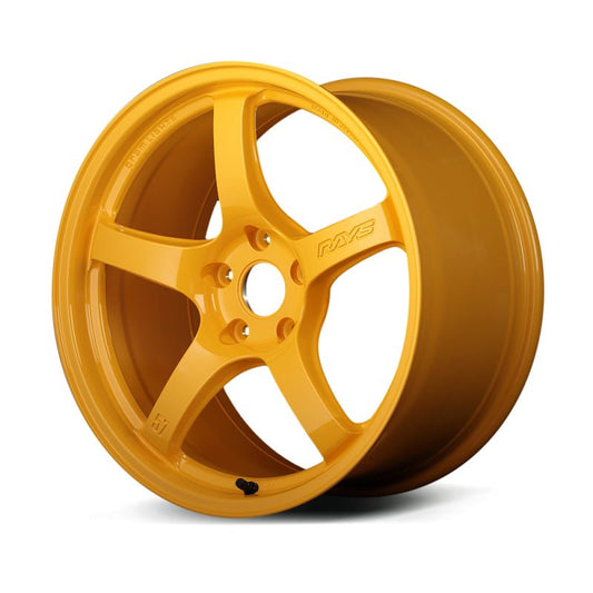 Gram Lights - Gram Lights 57CR 18x9.5 +38 5 - 114.3 Mach Yellow - Demon Performance