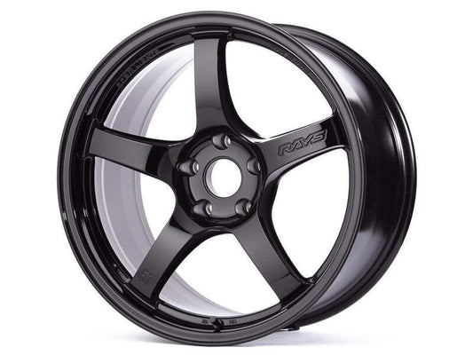 Gram Lights - Gram Lights 57CR 19x9.5 +45 5 - 114.3 Glass Black Wheel - Demon Performance