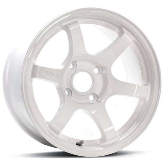 Gram Lights - Gram Lights 57D MARK - II 15x8 +13mm 4x100 White Wheel - Demon Performance