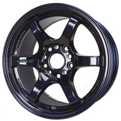 Gram Lights - Gram Lights 57DR 15x8 +22mm 4 - 110 Dark Blue Wheel - Demon Performance
