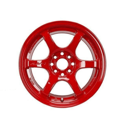 Gram Lights - Gram Lights 57DR 15x8.0 +35 4 - 100 Red Wheel - Demon Performance
