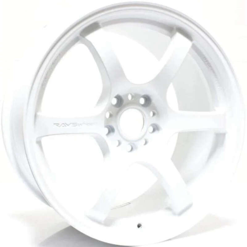 Gram Lights - Gram Lights 57DR 18x10.5 +12 5 - 114.3 Ceramic Pearl Wheel (Min Order Qty Of 20) - Demon Performance