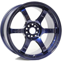 Gram Lights - Gram Lights 57DR 18x10.5 +12 5 - 114.3 Eternal Blue Pearl Wheel (MOQ 20) - Demon Performance