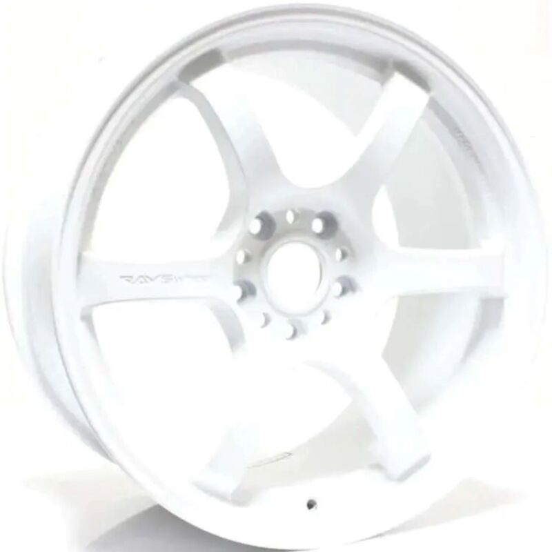 Gram Lights - Gram Lights 57DR 18x9.5 +22 5 - 114.3 Ceramic Pearl Wheel - Demon Performance
