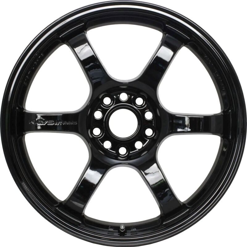Gram Lights - Gram Lights 57DR 18x9.5 +38 5 - 100 Glass Black Wheel (Min Order Qty 20) - Demon Performance