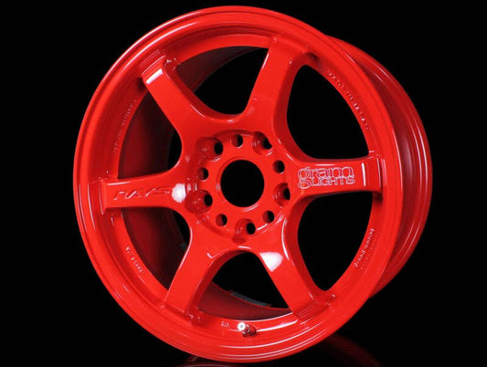 Gram Lights - Gram Lights 57DR 18x9.5 +38 5 - 114.3 Milano Red (MOQ 20) - Demon Performance