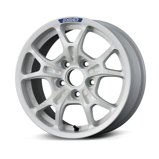 Gram Lights - Gram Lights 57FXZ Rally 15x7.0 ET +35 5x114.3 White Wheel - Demon Performance