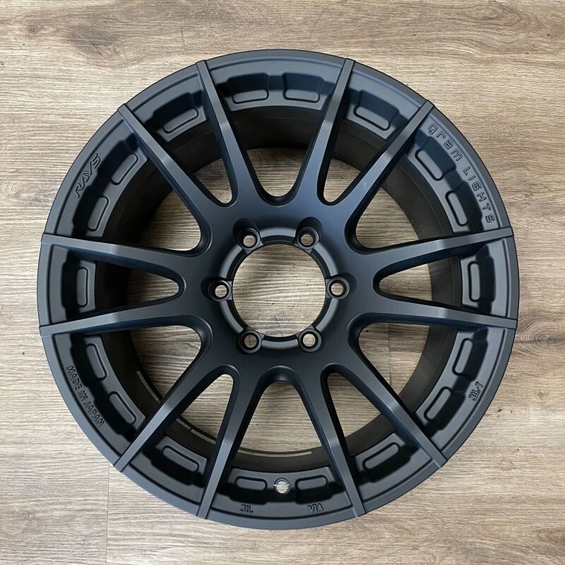 Gram Lights - Gram Lights 57XR - X 17X8.5 - 10 6 - 139.7 Black Graphite Wheel - Demon Performance