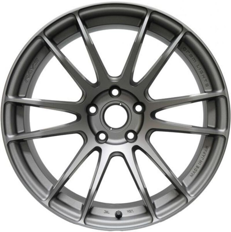 Gram Lights - Gram Lights 57XTREME Spec - D 18x9.5 +38 5 - 100 Semi Gloss Black Wheel - Demon Performance