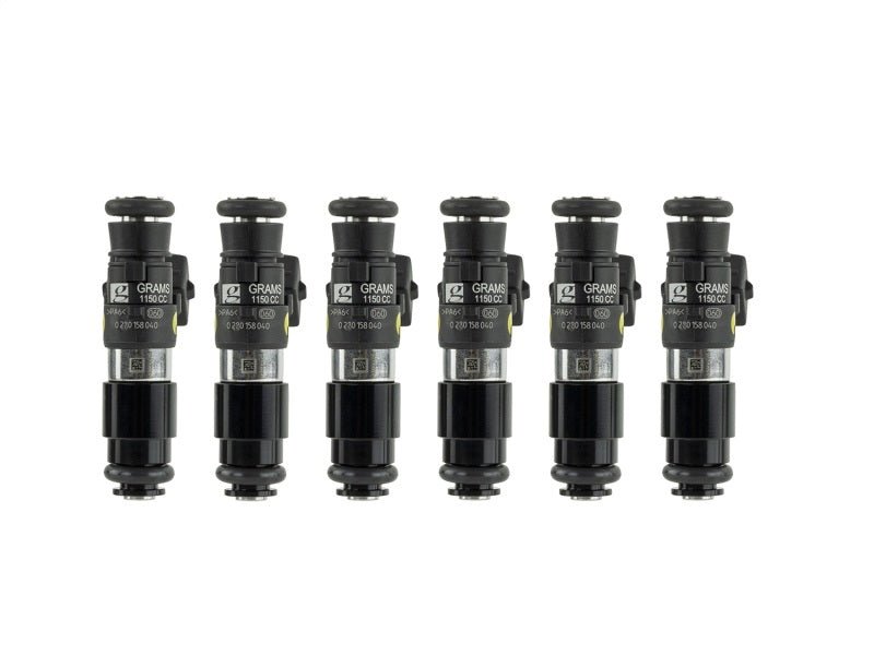 Grams Performance - Grams Performance Nissan 300ZX (Top Feed Only 14mm) 1150cc Fuel Injectors (Set of 6) - Demon Performance