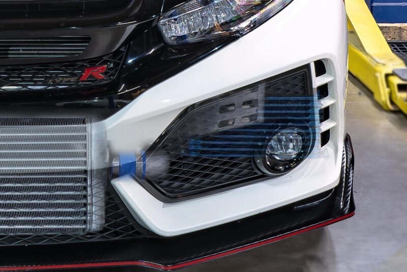 GReddy - GReddy 17-19 Honda Civic Type R Transmission Oil Cooler Kit - Demon Performance