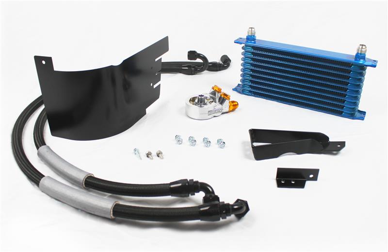 GReddy - GReddy 2017-2019 Honda Civic Type-R NS1010G 10 Row Oil Cooler Kit - Demon Performance