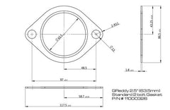 GReddy - GReddy 2.5in Universal Exhaust Gasket - Demon Performance