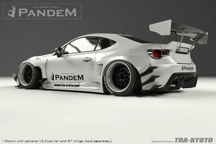 GReddy - GReddy 86/FRS/BRZ V3.5 Pandem Front Splitter - Demon Performance