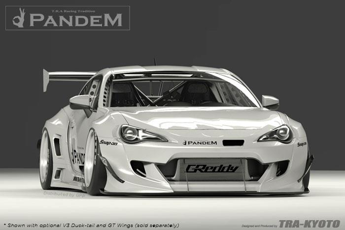 GReddy - GReddy 86/FRS/BRZ V3.5 Pandem Front Splitter - Demon Performance