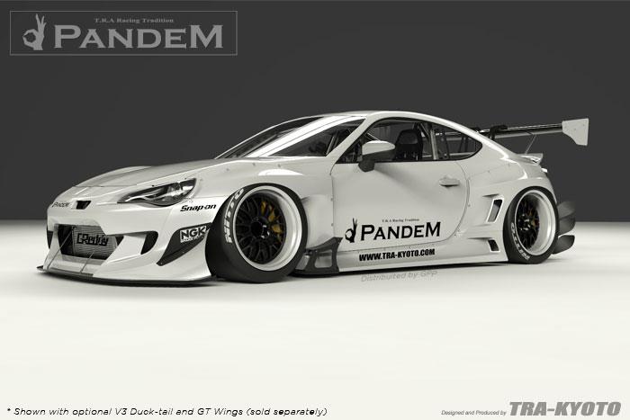 GReddy - GReddy 86/FRS/BRZ V3.5 Pandem Front Splitter - Demon Performance