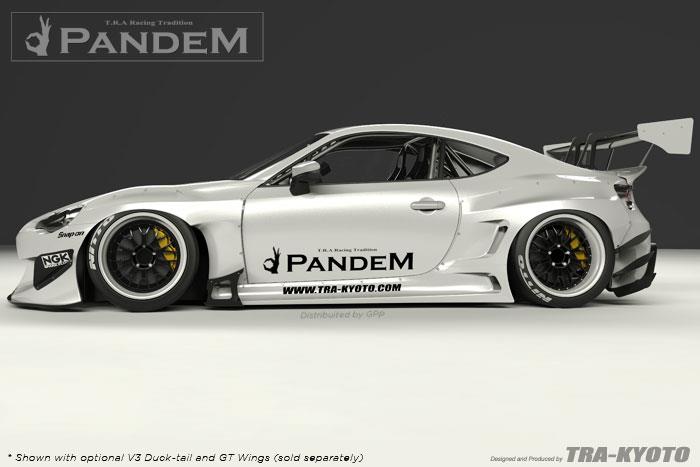 GReddy - GReddy 86/FRS/BRZ V3.5 Pandem Front Splitter - Demon Performance