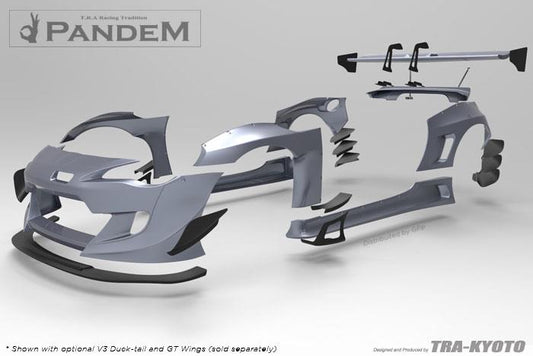 GReddy - GReddy 86/FRS/BRZ V3.5 Pandem Front Splitter - Demon Performance