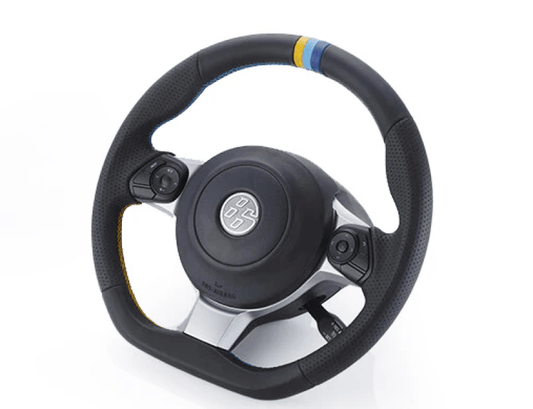 GReddy - GReddy All - Leather Steering Wheel w/ TRUST 3 Colored Stitching for ZN6 / ZC6 - Demon Performance