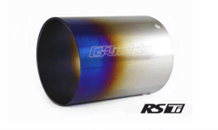 GReddy - GReddy Burnt Titanium Tip 115mm Diameter 150mm Length (Revolution RS/RS - TI/RS - Race) - 160 Rev RS (L) - Demon Performance