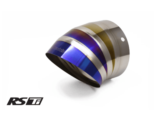 GReddy - GReddy Burnt Titanium Turndown Universal 105mm Tip - Demon Performance
