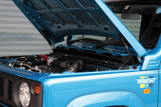 GReddy - GReddy Engine Hood Lifter Kit 18+ Jimny JB64W (Designed for OEM weight hoods.) - Demon Performance