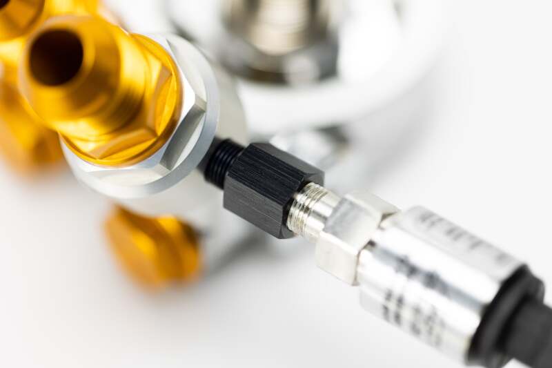 GReddy - GReddy Male 1/8BSPT to Female 1/8NPT Aluminum Sensor Adapter - Demon Performance