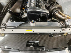 GReddy - GReddy Nissan Skyline GT-R BCNR33 Radiator Mount Bracket- Black - Demon Performance