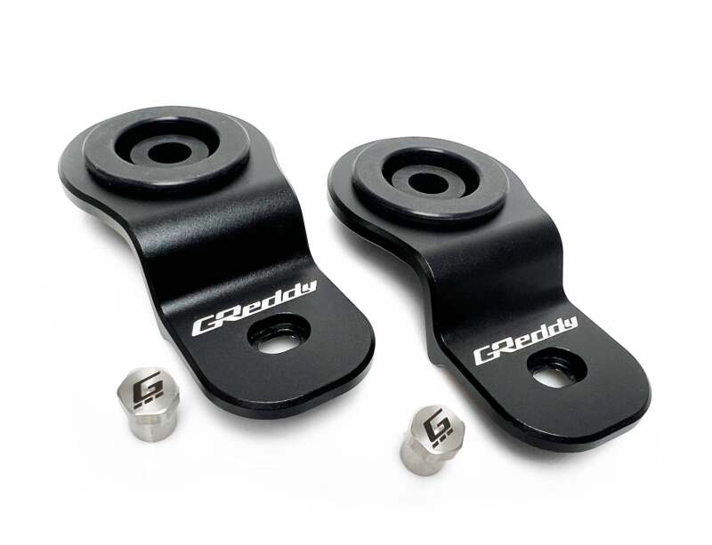 GReddy - GReddy Nissan Skyline GT-R BCNR33 Radiator Mount Bracket- Black - Demon Performance