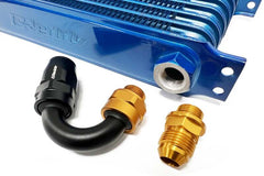 GReddy - GReddy Oil Cooler Center Bolt AN Fitting 150 degree 10 - Demon Performance