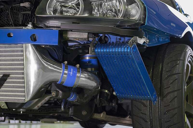 GReddy - GReddy OIL COOLER KIT W/ FILTER RELOC 13-ROW CIRCUIT SPEC BNR34 - Demon Performance