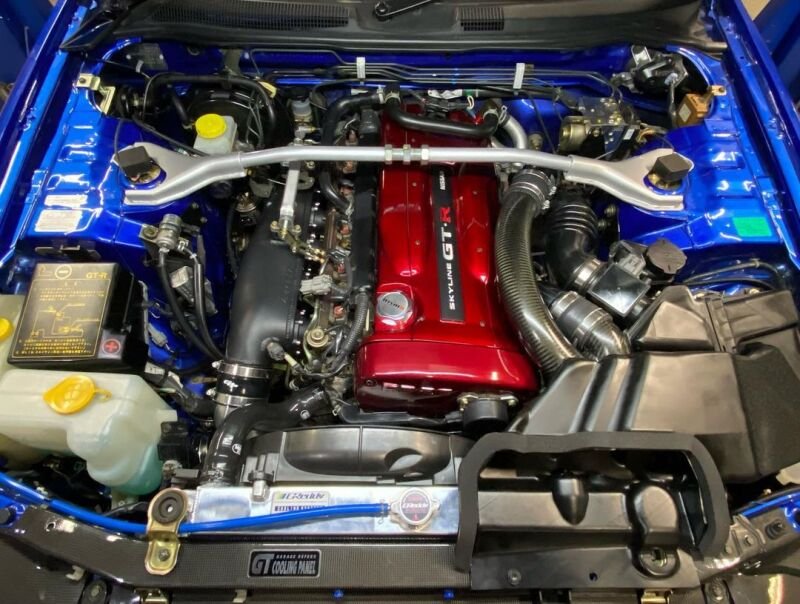 GReddy - GReddy RB26 RB26DETT Normal 6 Throttle Surge Tank Kit - Black - Demon Performance
