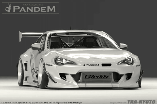 GReddy - GReddy Scion FR - S Pandem Wide Body V3 Front Canards - Demon Performance