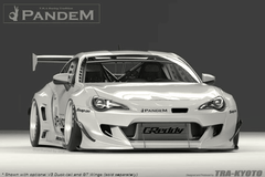 GReddy - GReddy Scion FR - S Pandem Wide Body V3 Front Canards - Demon Performance