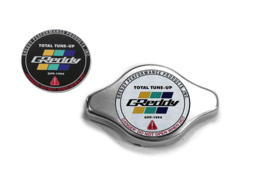 GReddy - GReddy Type - N No Relief Radiator Cap Most Honda / Some Toyota - Polished - Demon Performance