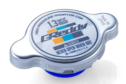 GReddy - GReddy Type-S 1.3 Radiator Cap Most Nissan / Subaru / Mazda / Mitsubishi / Some Toyota - Brushed - Demon Performance