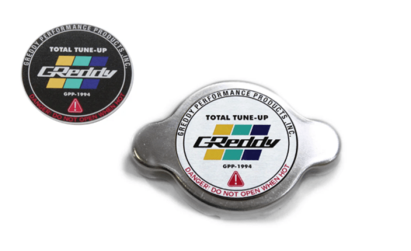 GReddy - GReddy Type - S No Relief Radiator Cap Most Nissan/Subaru/Mazda/Mitsubishi/Some Toyota - Polished - Demon Performance