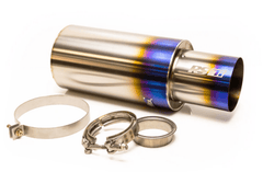 GReddy - GReddy Universal 3in 3 - Bolt Tip Revolution Ti Mufller - Demon Performance
