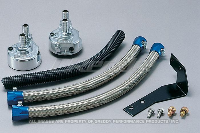 GReddy - GReddy Universal Oil Filter Relocation Kit- M20x1.5 - Demon Performance