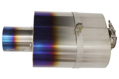 GReddy - GReddy - Universal Titanium Oval Muffler 2.5in ID Muffler Inlet - Demon Performance