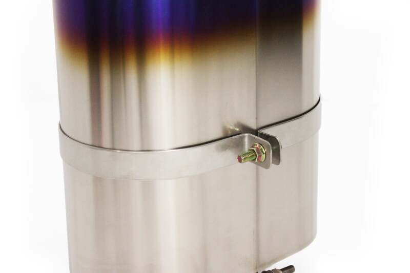 GReddy - GReddy - Universal Titanium Oval Muffler 2.5in ID Muffler Inlet - Demon Performance